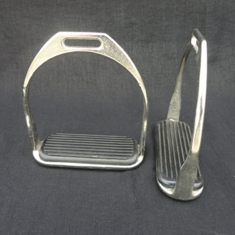 Electroplating Stirrup Silver Cheap Harness Saddle Footstool Equestrian Supplies Stirrups