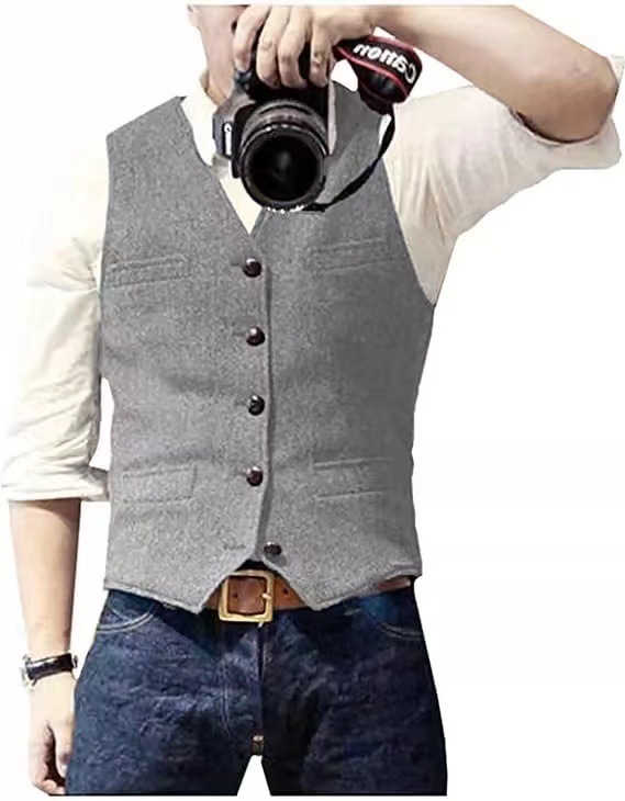 Suit Vest Best Man Wedding - Image 8