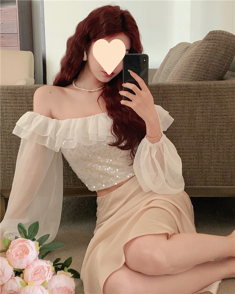 Western Style Short Shirt Slim Top - Image 4