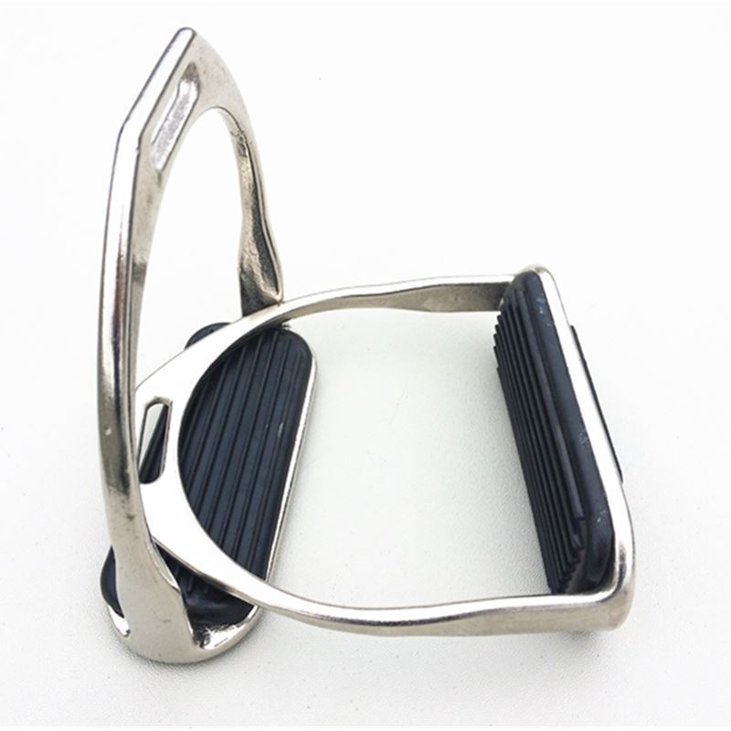 Electroplating Stirrup Silver Cheap Harness Saddle Footstool Equestrian Supplies Stirrups - Image 5