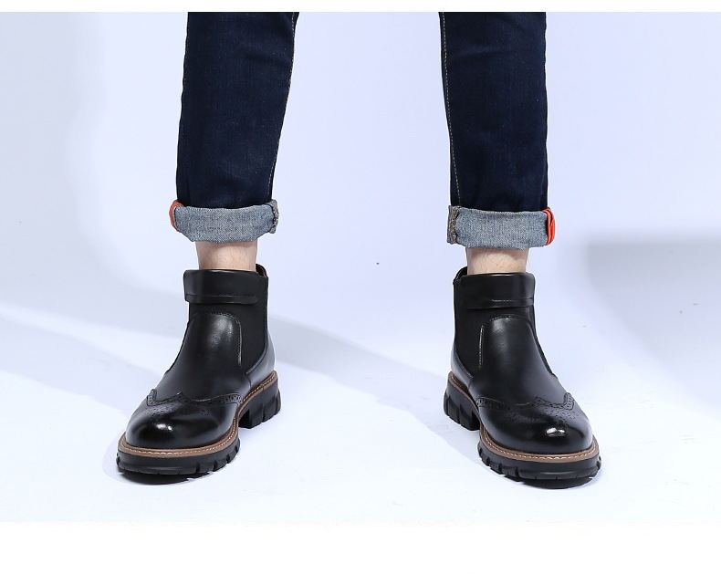 Martin boots platform boots retro ankle boots - Image 2