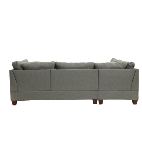 3-PC SECTIONAL In Gray - Image 8