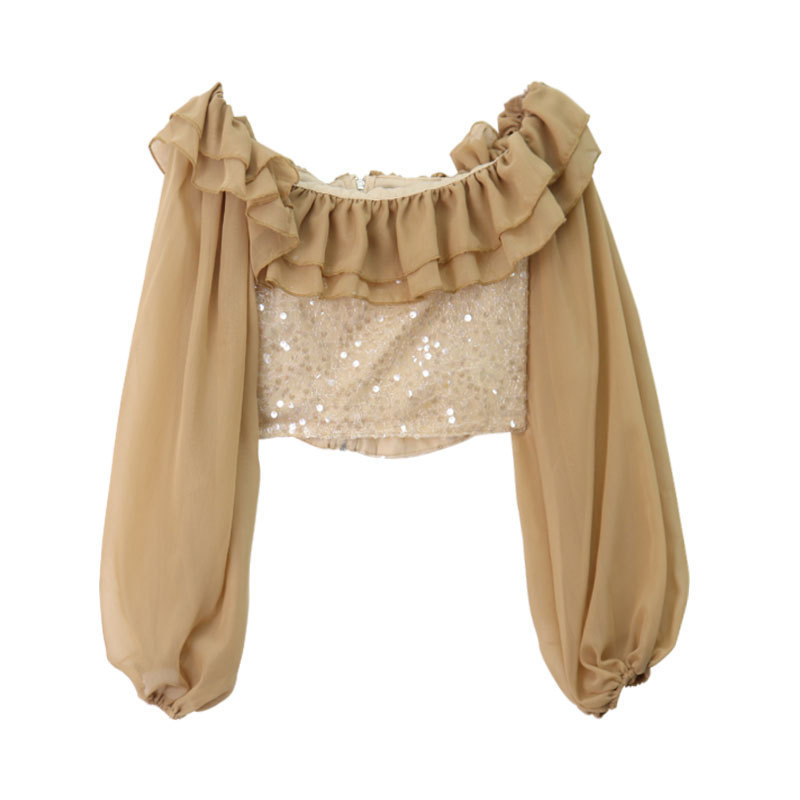 Western Style Short Shirt Slim Top - Image 3