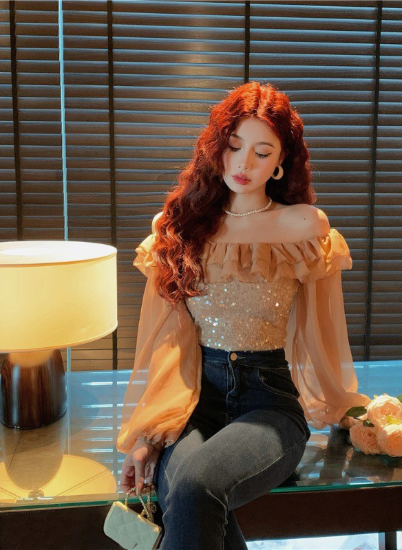 Western Style Short Shirt Slim Top - Image 6