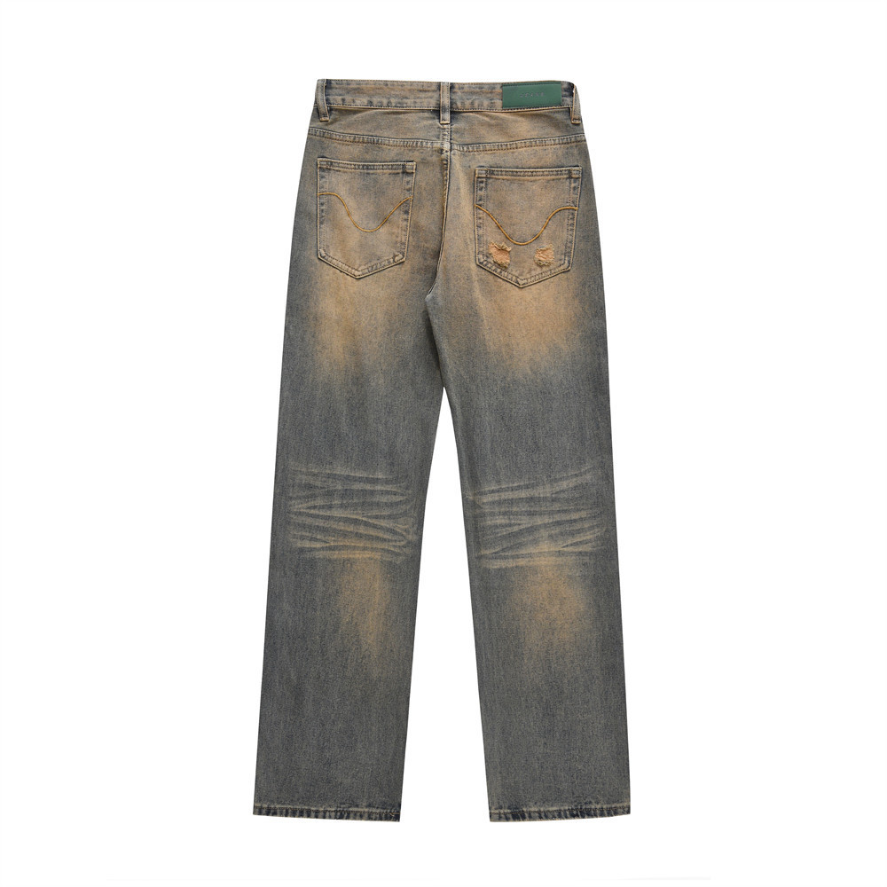 Men's Washed Do The Old Cowboy Trousers - Image 3