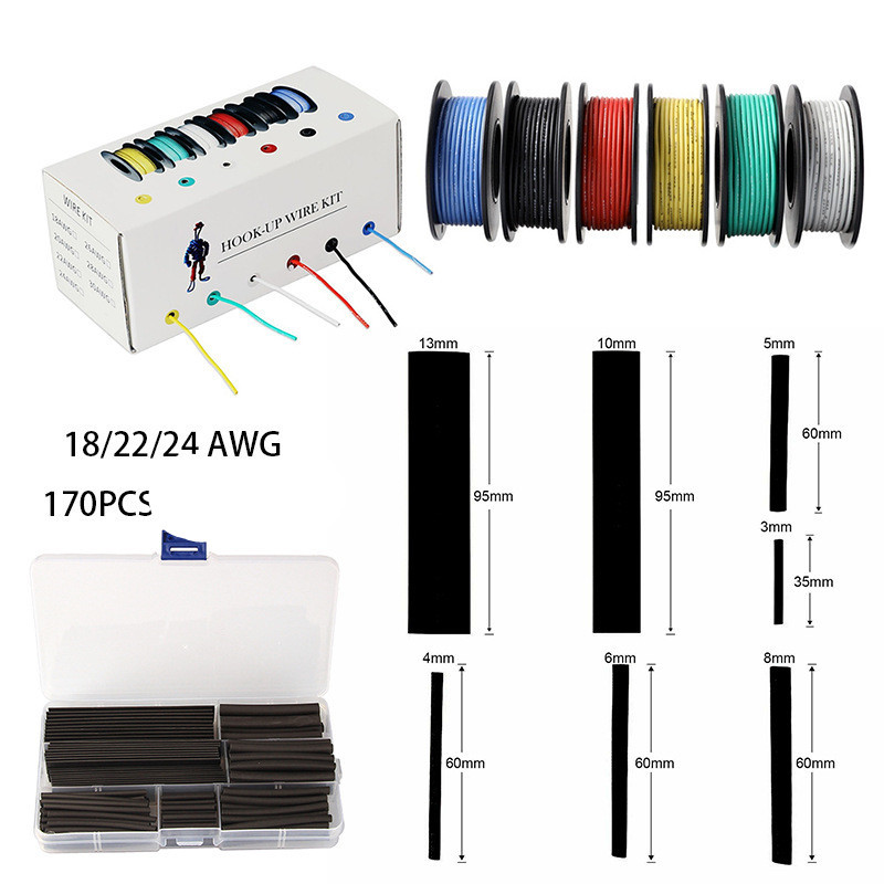 US Standard Soft Wire DYI Wire Heating Shrink Tube Box - Image 4