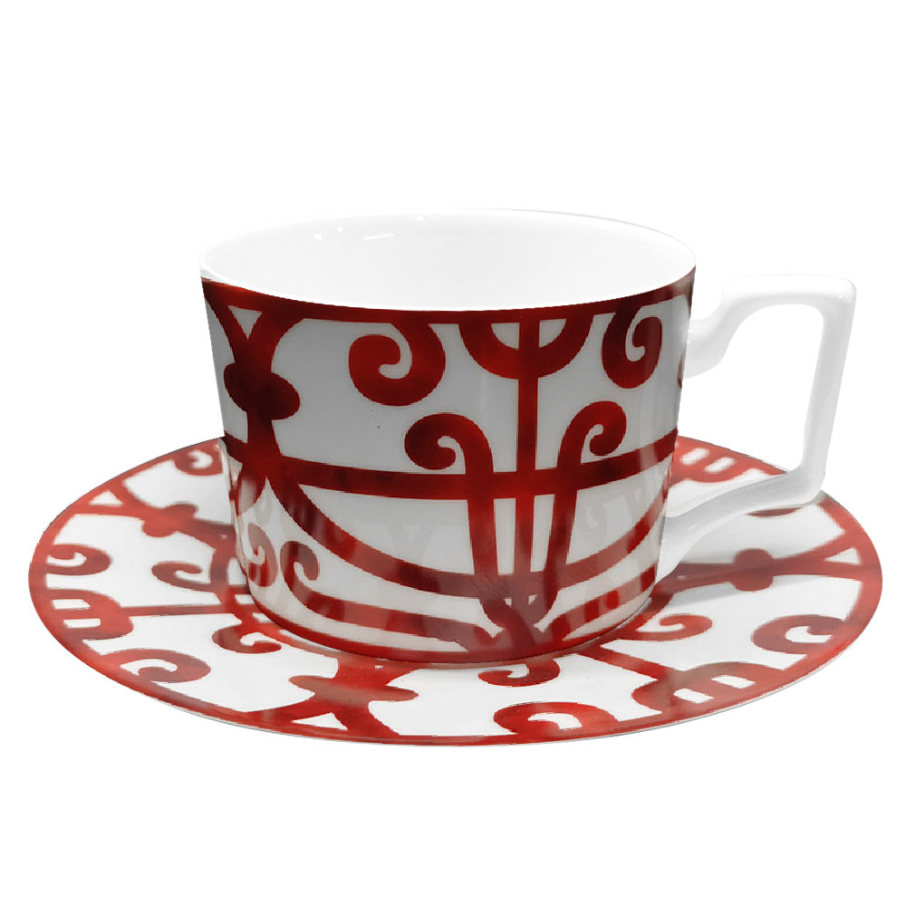 Nordic Wrought Iron Ceramic Plate Set Western Wedding - Image 5